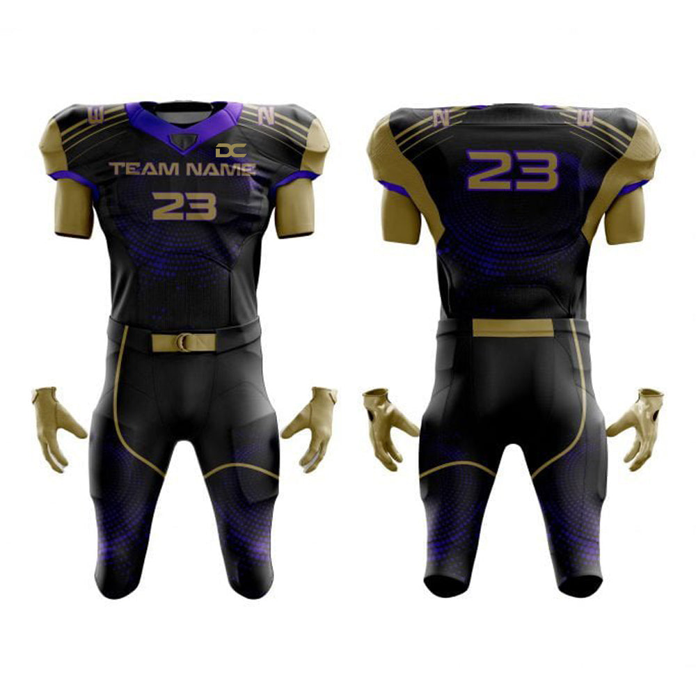 American Football Uniforms Designed for Champions